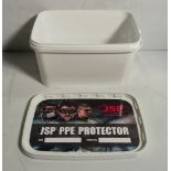 15x Boxes of 20x JSP PPE Protector storage containers for respirators