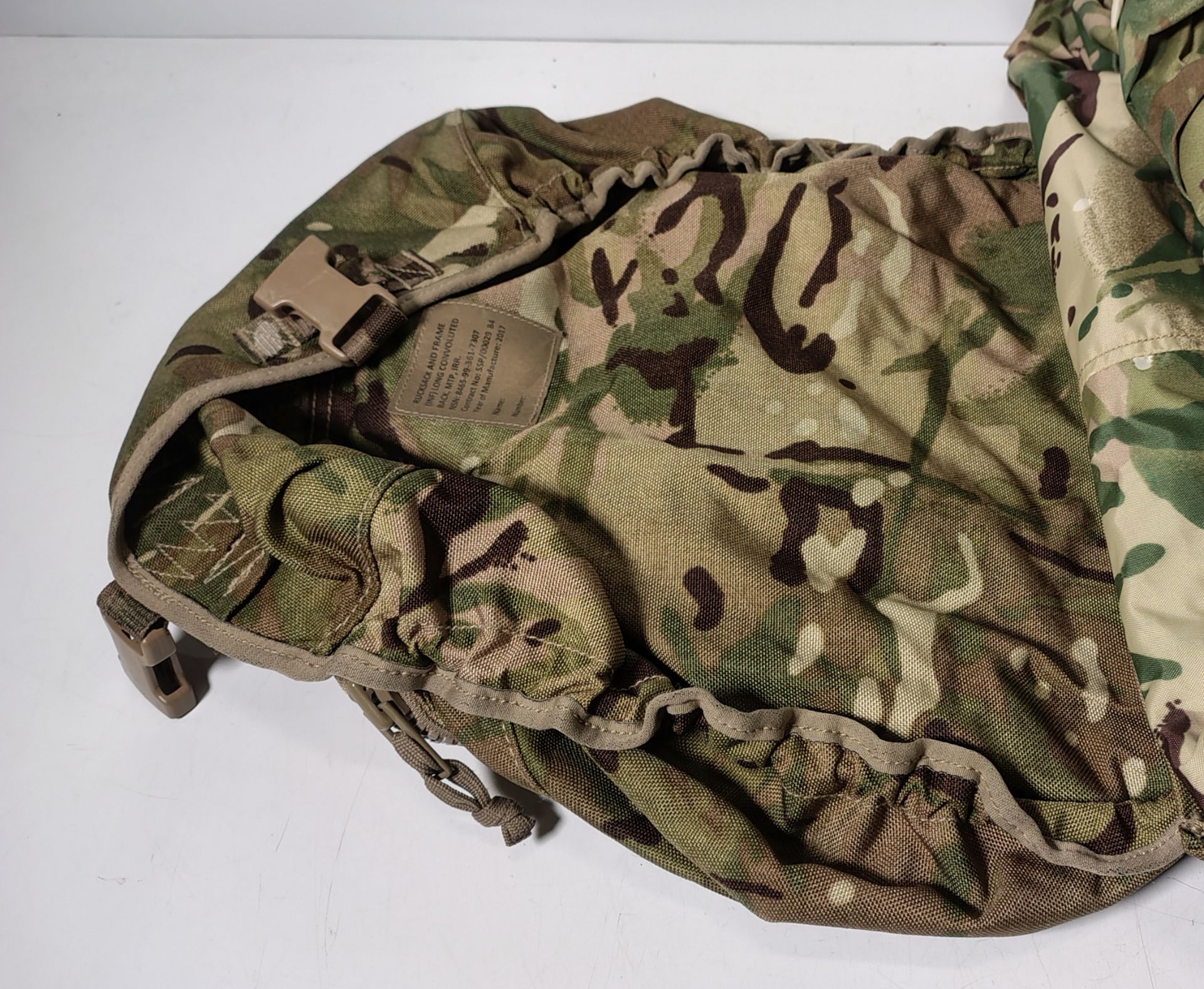 12x British Army DPM long convoluted rucksacks - Image 6 of 10