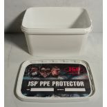 15x Boxes of 20x JSP PPE Protector storage containers for respirators