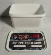 15x Boxes of 20x JSP PPE Protector storage containers for respirators