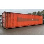 40ft open top storage and transport container - L 40ft x W 8ft x H 9.5ft