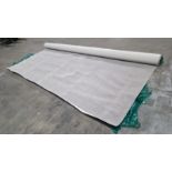 Ulster carpet - light grey with darker grey speckles - approx dimensions: L 6000 x W 4570mm