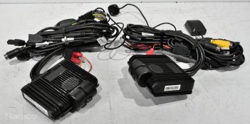 2x Streamax C6D AI advanced dash camera with wiring loom