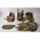 Various types of ex-military MTP accessories - 150kg – may require repair or be as spares