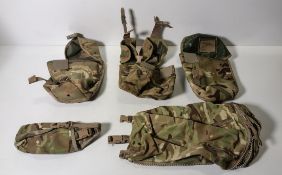 Various types of ex-military MTP accessories - 150kg – may require repair or be as spares