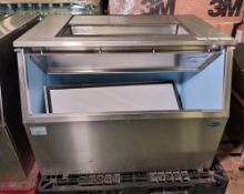 Follett E-650-44 stainless steel ice storage bin - module no. 00979872 (SF650)
