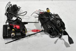 2x Streamax C6D AI advanced dash camera with wiring loom