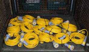 14x Blakley 110V 16A power extension leads