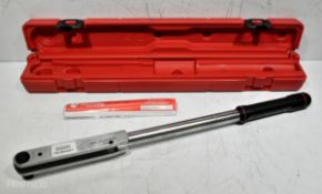 Britool EVT 1200A 1/2 inch torque wrench 25-135 Nm with case