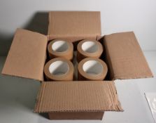 2x boxes brown paper tape - 75mm x 50m - 16 rolls per box