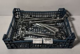 16x Bedford metric offset ring spanners - 19mm/24mm