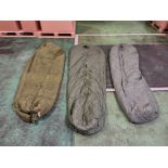 30x Medium weight sleeping bags - various types - may include arctic