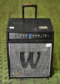 Warwick W-CCL bass amplifier combo - amp combo dimensions: W 530 x D 500 x H 620mm