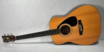 Yamaha FG-412 acoustic guitar in Rockbag by Warwick storage bag - Serial No: 91111359
