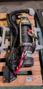 Bushey Hall Winchmaster S3300 24V winch - line pull: 3300kg - 9mm rope - approx rope length: 23m