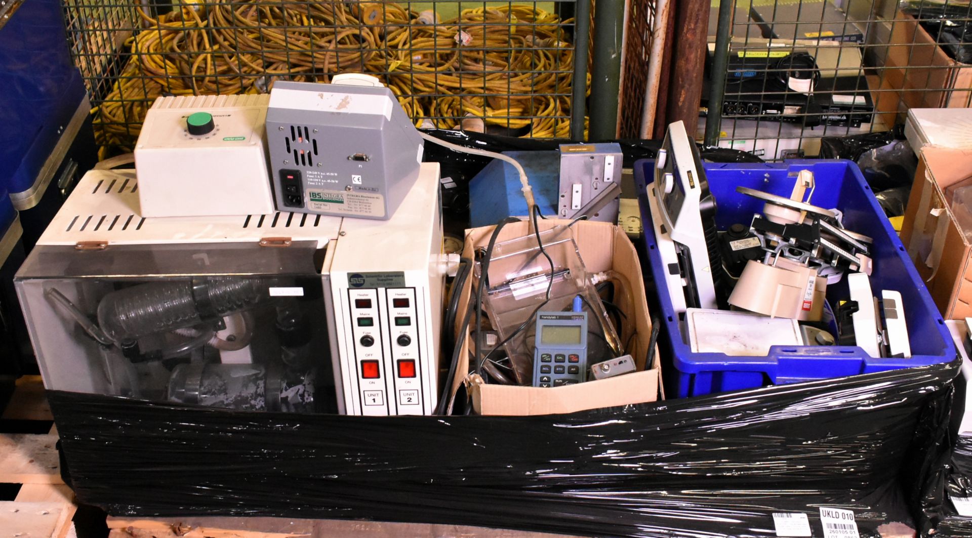 1x pallet of laboratory equipment - to inc. digital balances an meters - full details in the desc.