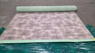 Ulster carpet - beige with a darker root / branch style pattern - see description