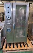 Rational CombiMaster CM201G steam combi oven - serial no. G21MF08082153529 - NO MOBILE OVEN RACK