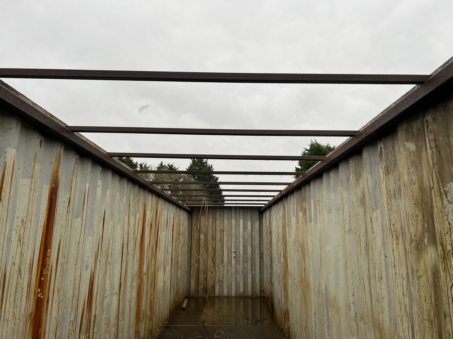 40ft open top storage and transport container - L 40ft x W 8ft x H 9.5ft - Image 9 of 10