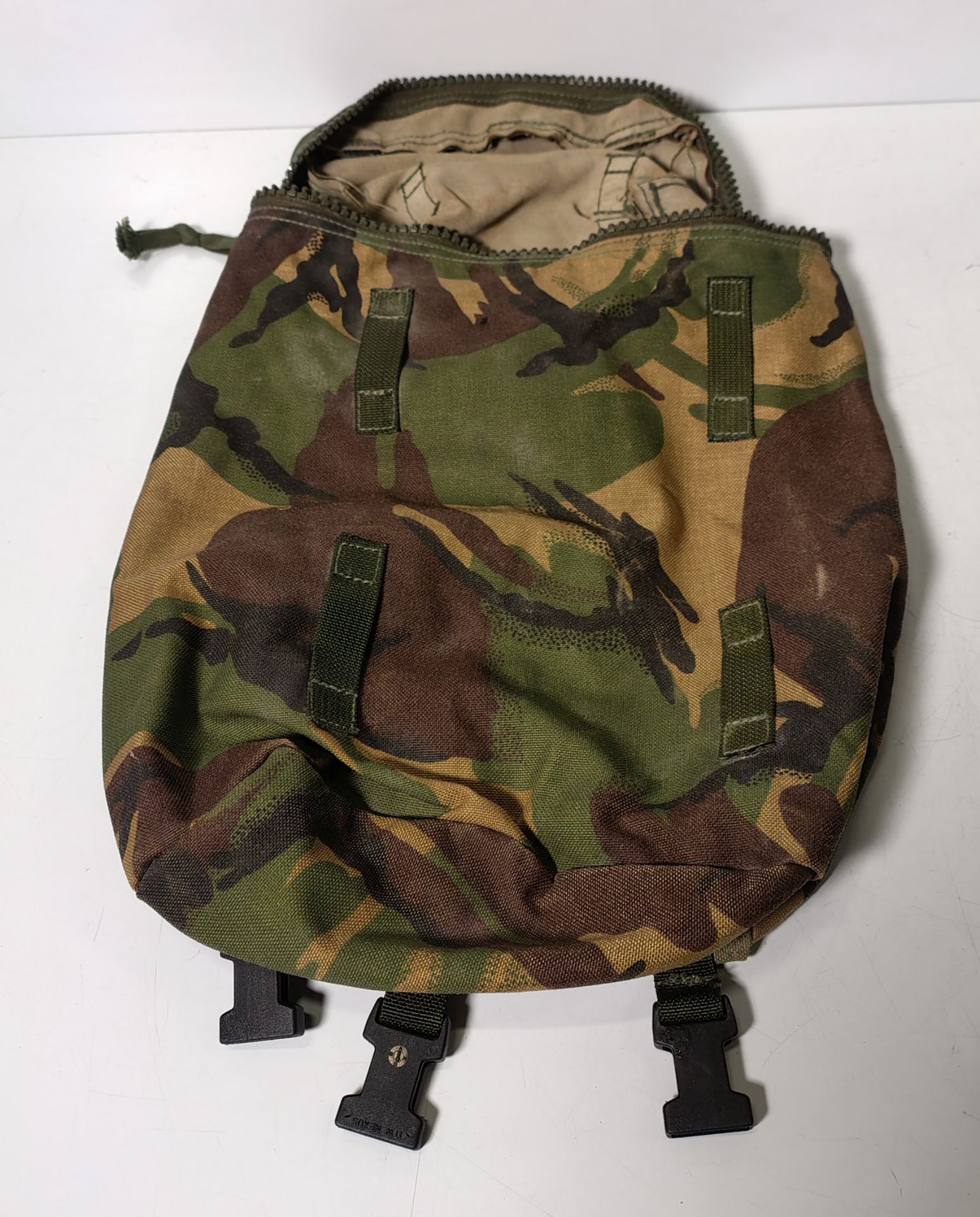 Various types of ex-military DPM accessories - 144kg – may require repair/be incomplete - Image 2 of 17
