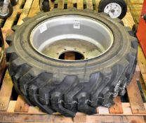 Skid steer wheel Stabilizer 39 x 15-22.5 tyre - W 950 x D 350 x H 950mm