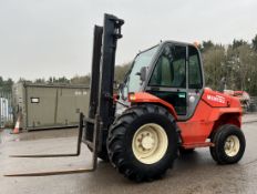 Manitou M26-2 rough terrain forklift - 2002 model - 2560 hours - full details in the description