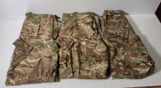 Various types of ex-military camo clothing - may include accessories - 200kg – may require repair