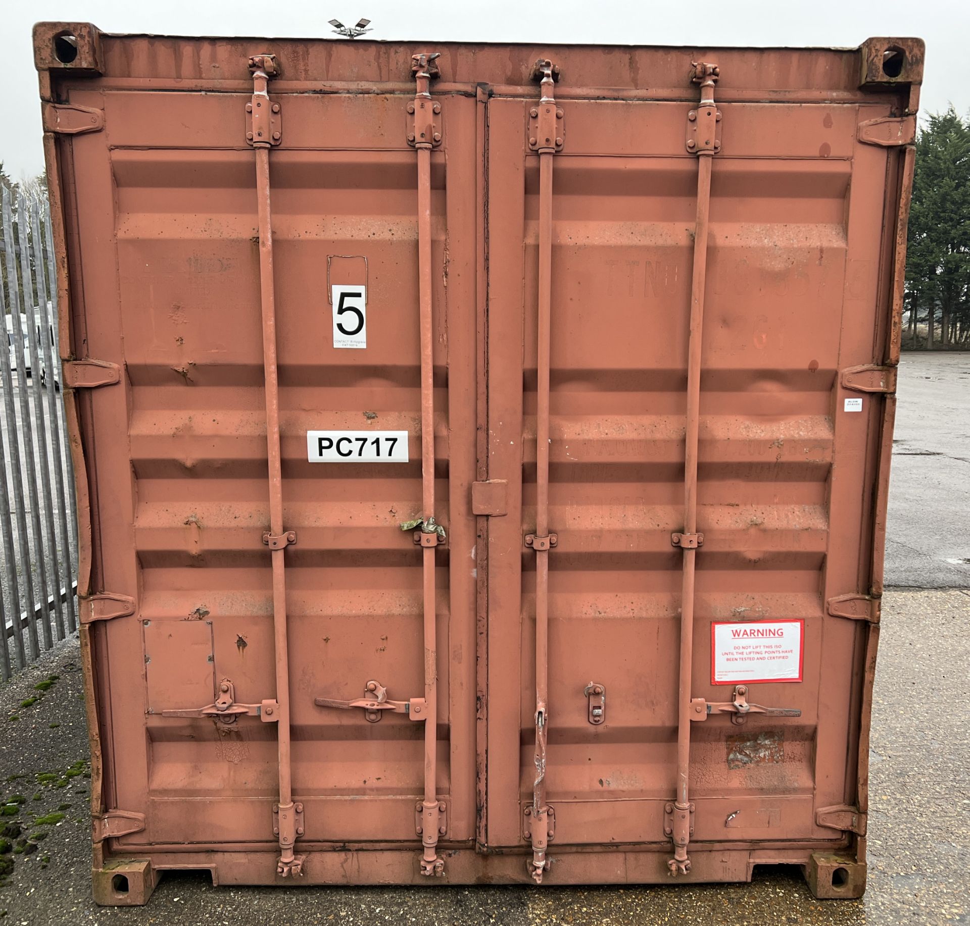 20ft ISO container - 20 x 8 x 8.5ft - Image 2 of 8