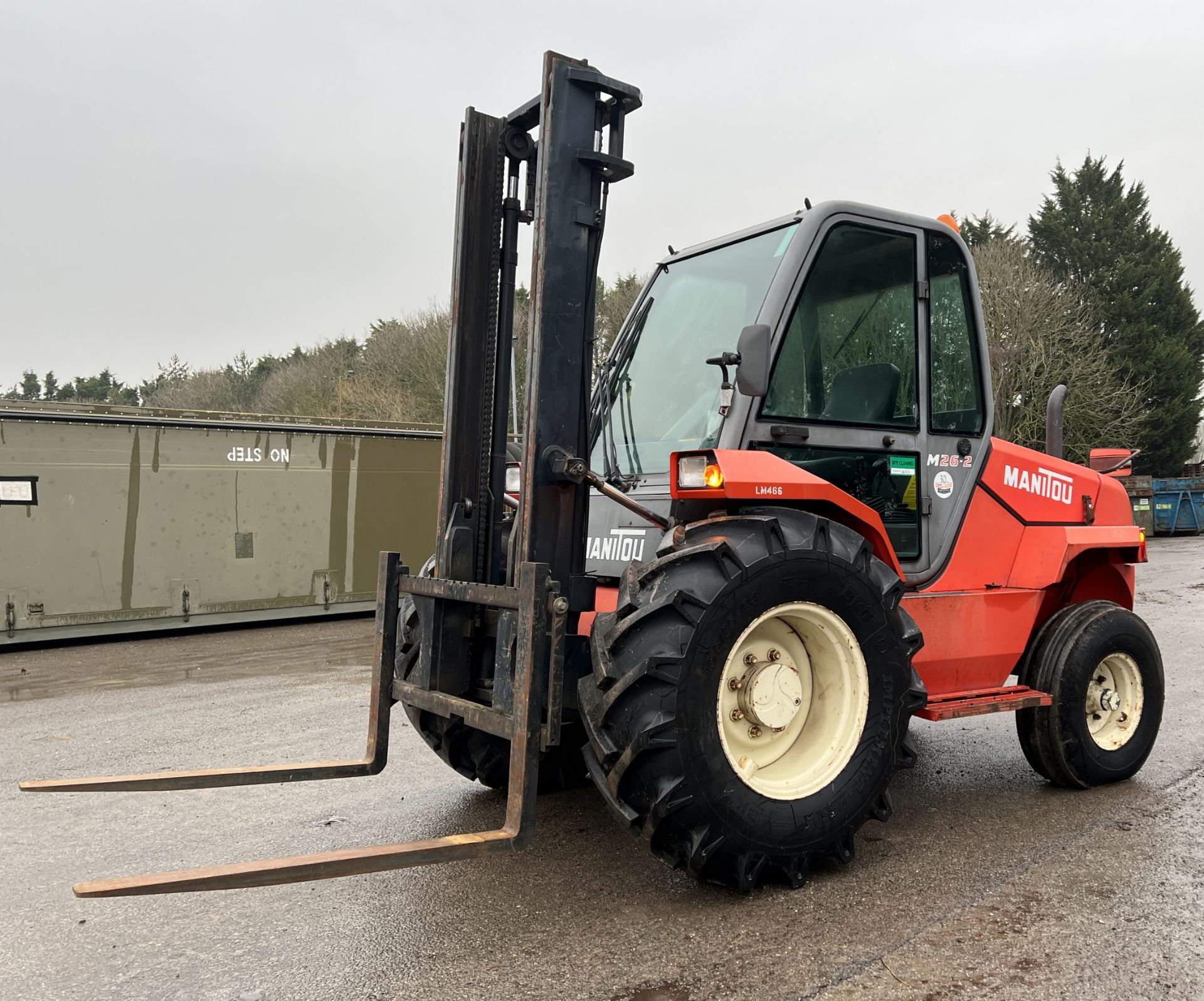 Manitou M26-2 rough terrain forklift - 2002 model - 2560 hours - full details in the description - Image 9 of 31