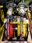 Weber-Hydraulik rescue equipment - Weber-Hydraulic V 50 T+SAH20 - full details in description
