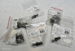 16x Cutline BT30 12mm hollow through coolant pull studs