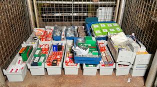 Approximately 500x new and boxed bearings - mixed sizes - brands inc.: RHP, SKF, HIWIN, FAG & more