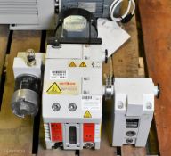 Oerlikon Leybold TRIVAC D16BCS PFPE dual-stage rotary vane vacuum pump