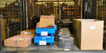 Various flap wheel and grinding discs - Roebuck, 3M, Makita and more - see desc. for full details