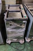 Moffat UHD2 universal plate heater and dispenser - serial no. 62859/07/13 - W 480 x D 750 x H 890mm