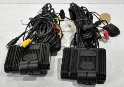 2x Streamax C6D AI advanced dash camera with wiring loom