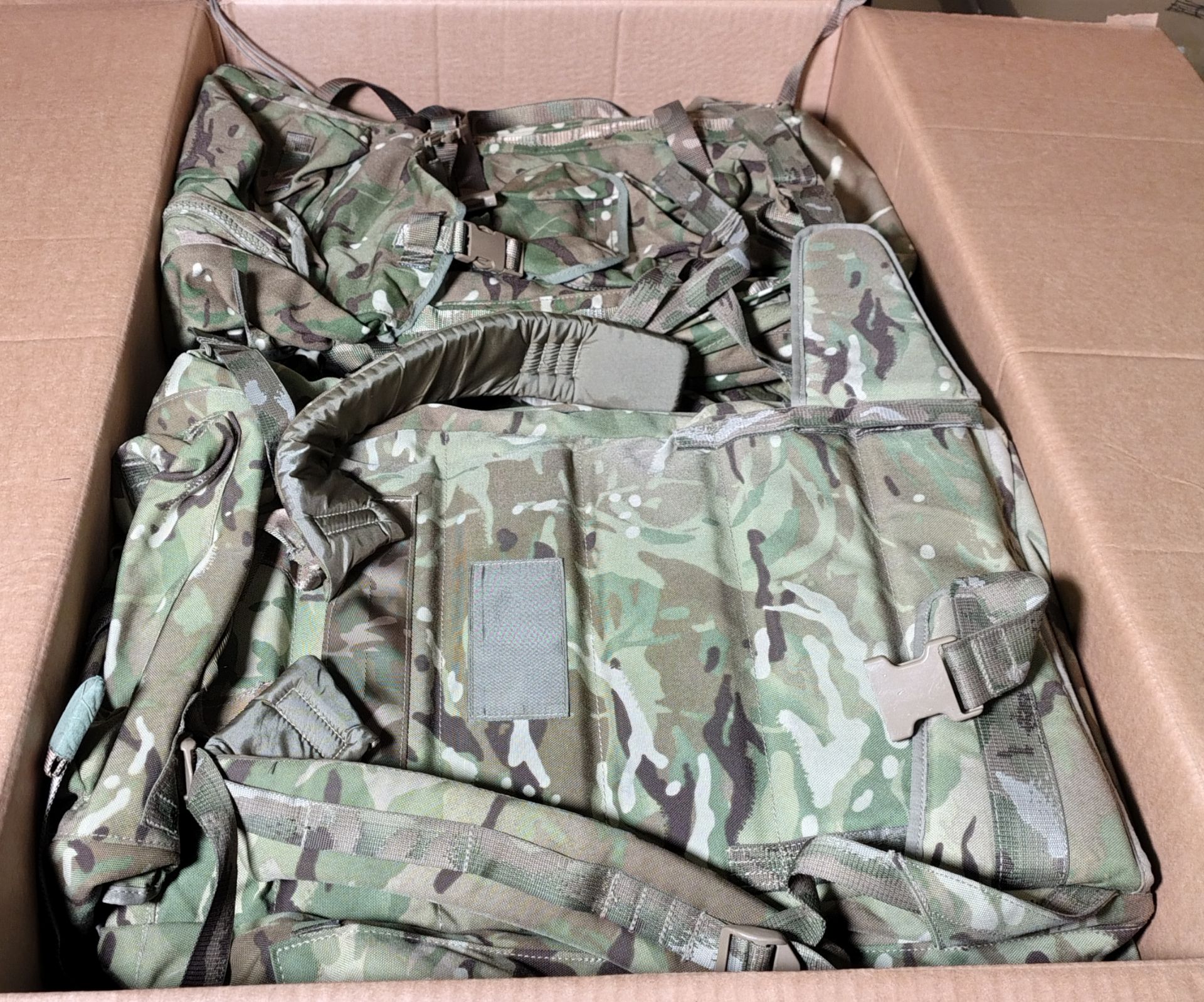 12x British Army DPM long convoluted rucksacks - Image 10 of 10
