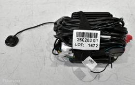 Streamax C6D AI advanced dash camera with wiring loom