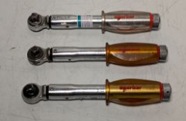 3x Norbar SL0 torque wrench handles - 2-20Nm