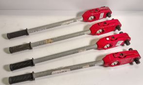 4x MHH Torqueleader 80-400Nm dial measuring torque wrenches