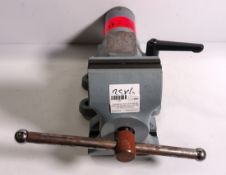 Swindems heavy duty swivel head double jaw vice - W 350 x D 460 x H 200mm