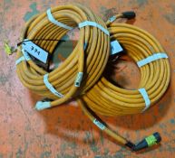 5x 70mm2 x 25m Welding Cables