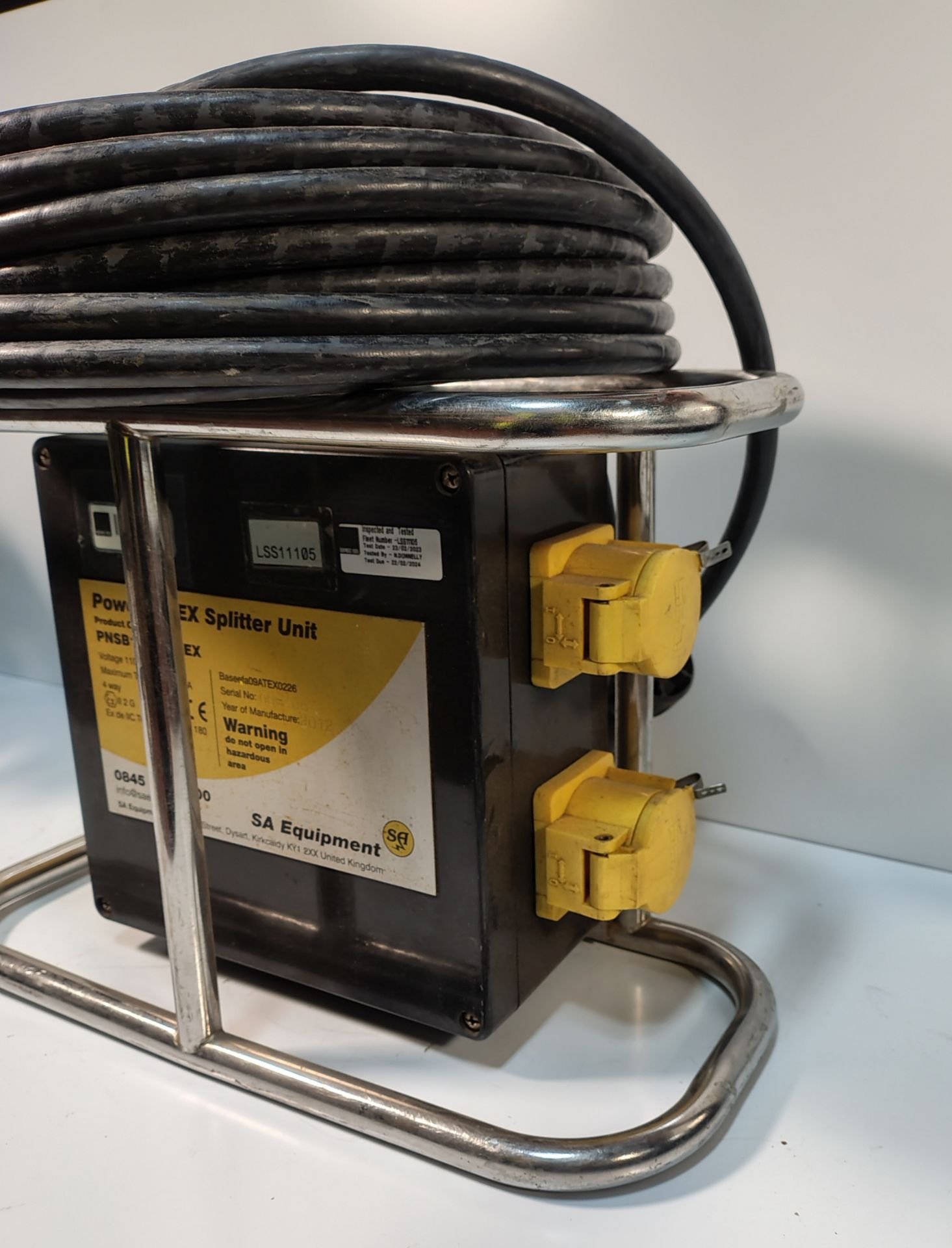 3x SA EQUIP PNSB110/15-4EX/STA - 110V 4 WAY EX. Splitter Units (STAHL) - Image 6 of 20