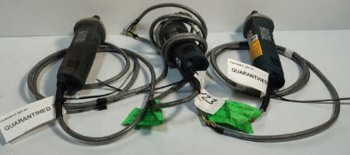 3x BOSCH GGS28C - 110V Die Grinders (Short Body)