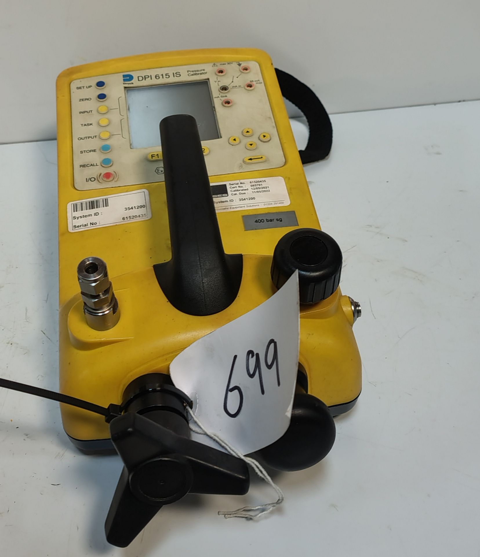 Druck DPI615IS - 400 bar Hydraulic ATEX Pressure Calibrator