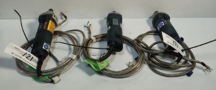 3x BOSCH GGS28C - 110V Die Grinders (Short Body)