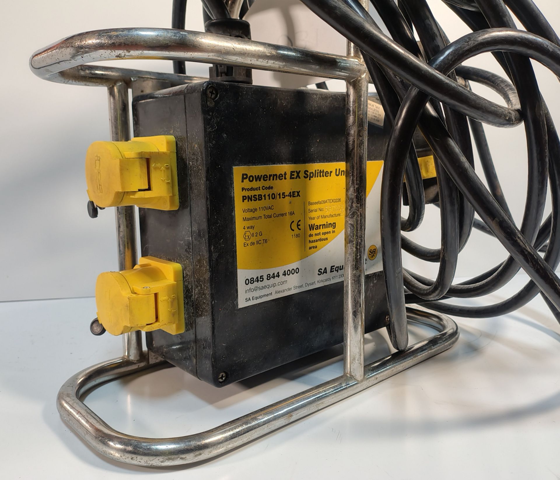 2x SA EQUIP PNSB110/15-4EX/STA - 110V 4 WAY EX. Splitter Units (STAHL) - Image 2 of 16