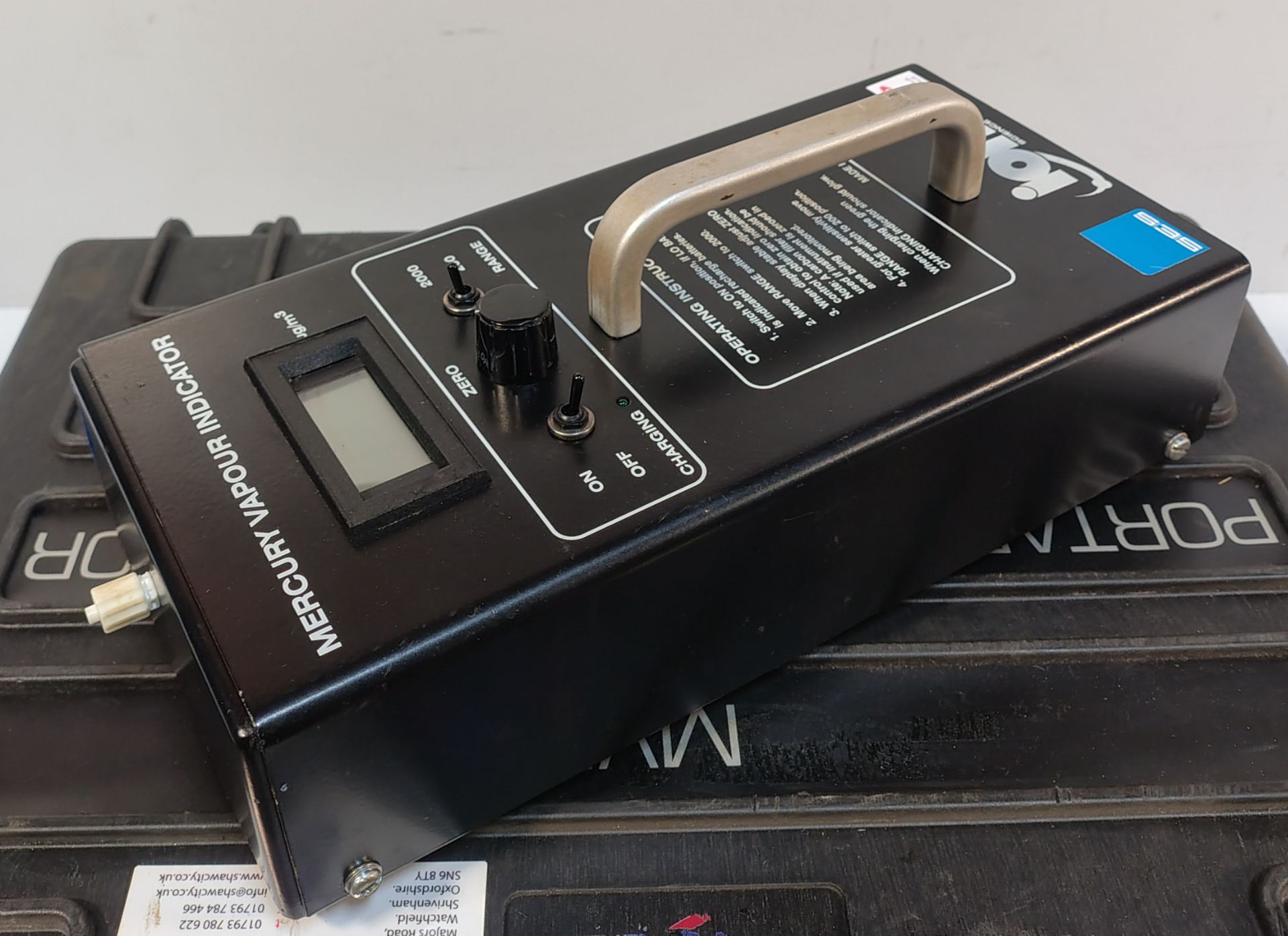 ION Science MVI - Mercury Vapor Analyser - in hard case - Image 4 of 6