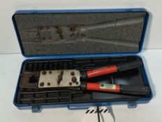 Elpress T2600 - Ratchet Crimper - damaged case