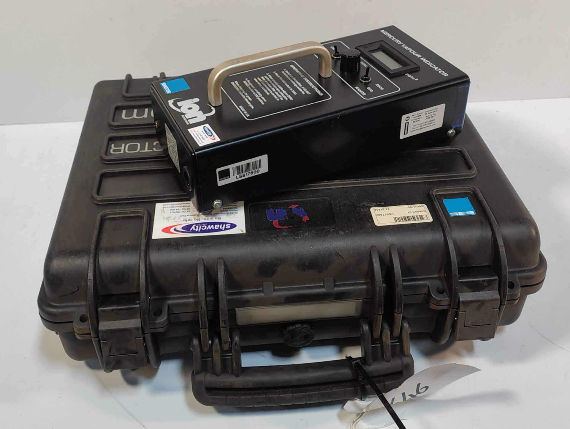 ION Science MVI - Mercury Vapor Analyser - in hard case - Image 2 of 6